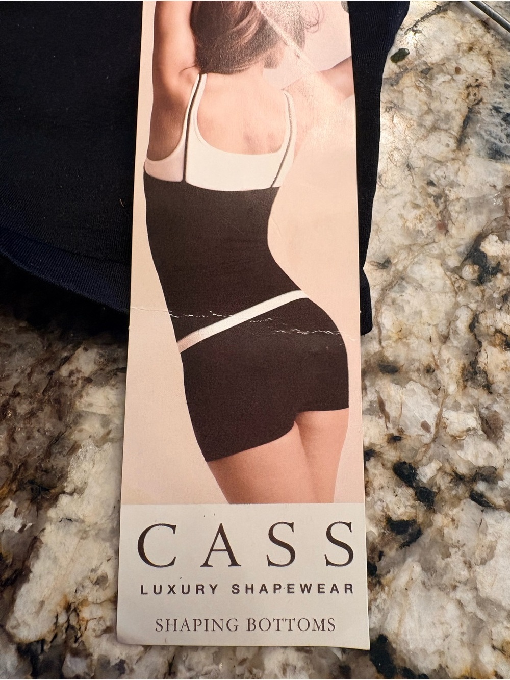 CASS Black Shaping Bottoms — Sleek Control Short